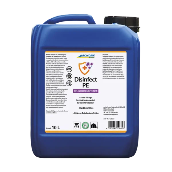 Disinfect PE